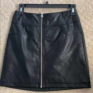 Never worn leather skirt.